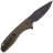Нож CIVIVI Baklash Blackwash сталь 9Cr18MoV рукоять Green Micarta (C801K)