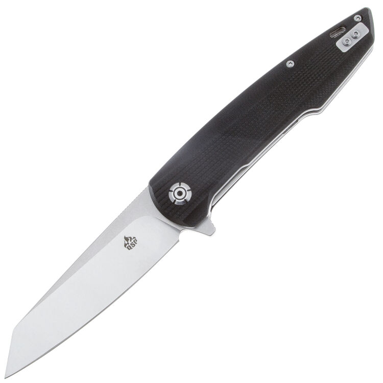 Нож QSP Phoenix Stonewash/Satin сталь D2 рукоять Black G10 (QS108-C1)