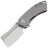 Нож Kansept Mini Korvid satin сталь S35VN рукоять Gray Titanium