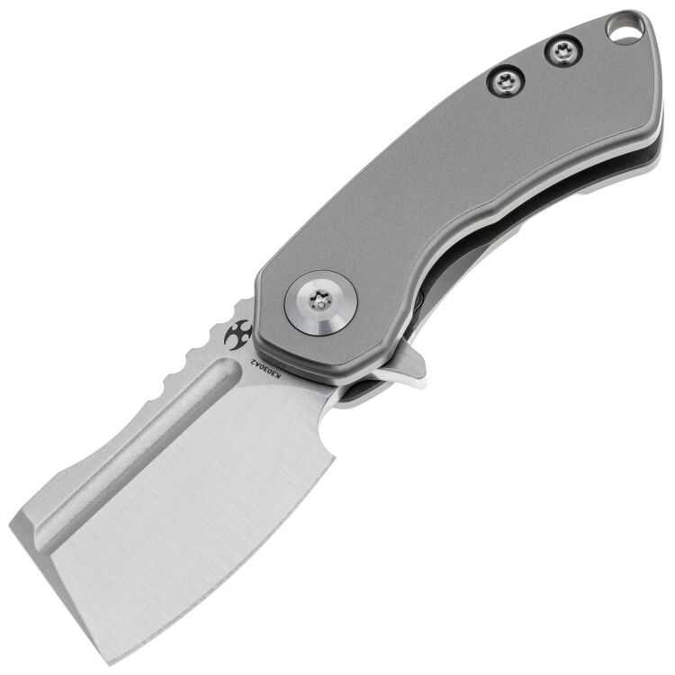 Нож Kansept Mini Korvid satin сталь S35VN рукоять Gray Titanium