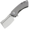 Нож Kansept Mini Korvid satin сталь S35VN рукоять Gray Titanium