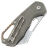 Нож MKM Isonzo Cleaver сталь M390 рукоять Green Micarta Canvas (FX03M-2GC)