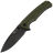 Нож Sencut Skarnax black сталь 9Cr18MoV рукоять OD Green G10 (S24025-2)