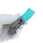 Нож Kansept Mini Korvid light blue сталь S35VN рукоять Gradient Dimples Titanium