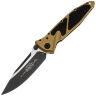 Нож Microtech SOCOM Elite S/E black сталь M390 рукоять Tan Aluminium (160-1TA)