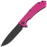 Нож Daggerr Wocket DL blackwash сталь 8Cr14MoV рукоять Pink FRN
