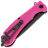 Нож Daggerr Wocket DL blackwash сталь 8Cr14MoV рукоять Pink FRN