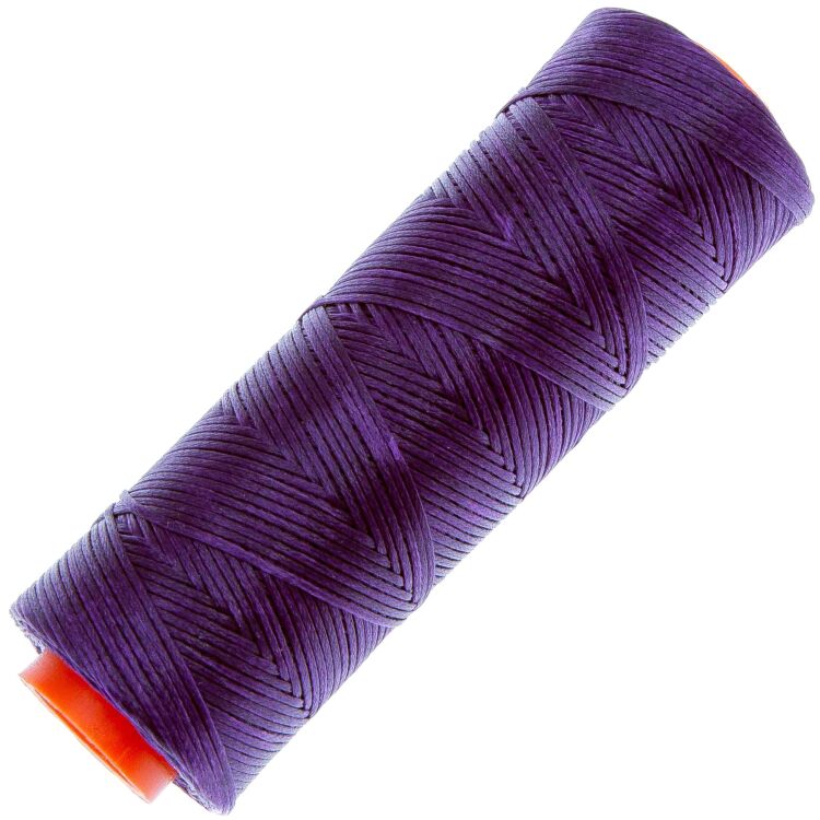 Нить вощеная Dafna полиэстер фиолетовая Ø1мм 100м (Wax.1149)