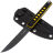 Нож Kizer Kwaiken black сталь Nitro-V рукоять Black/Yellow G10
