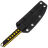 Нож Kizer Kwaiken black сталь Nitro-V рукоять Black/Yellow G10