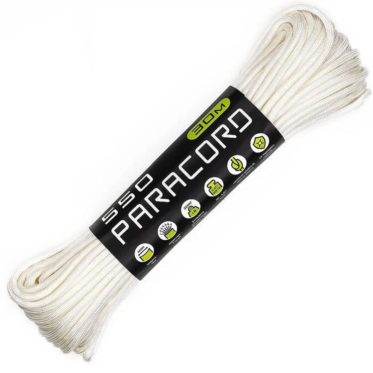 Паракорд CORD 550 White 30м