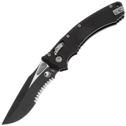 Нож Microtech Amphibian Ram-Lok PS black сталь M390MK рукоять Black G10 (137RL-2FLGTBK)