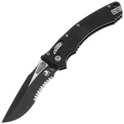Нож Microtech Amphibian Ram-Lok PS black сталь M390MK рукоять Black G10 (137RL-2FLGTBK)