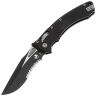 Нож Microtech Amphibian Ram-Lok PS black сталь M390MK рукоять Black G10 (137RL-2FLGTBK)