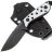 Нож Kizer Buddy black сталь Nitro-V рукоять Black/White G10