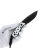 Нож Kizer Buddy black сталь Nitro-V рукоять Black/White G10