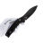 Нож Обертех NS-01 DTB black сталь VG-10 рукоять Black G10