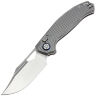 Нож Kunwu Django XL satin сталь Elmax рукоять Diamond Texture Gray Ti