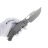 Нож Kunwu Django XL satin сталь Elmax рукоять Diamond Texture Gray Ti