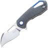 Нож MKM Isonzo Hawkbill сталь M390 рукоять Black Canvas Micarta (FX03M-1BC)