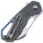 Нож MKM Isonzo Hawkbill сталь M390 рукоять Black Canvas Micarta (FX03M-1BC)