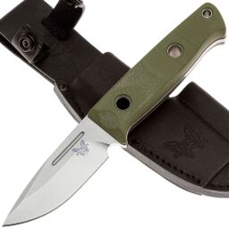 Нож Benchmade Mini Bushcrafter сталь S30V рукоять OD Green G10 (165-1)