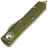 Нож Microtech UTX-85 T/E apocalyptic сталь M390 рукоять OD Green Aluminum (233-10APOD)
