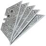 Набор сменных трапециевидных лезвий Pocket Wolf Электроника 5 шт