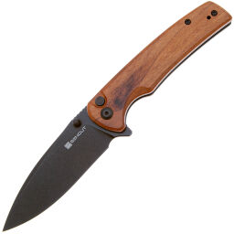 Нож Sencut Sachse blackwash сталь 9Cr18MoV рукоять Guibourtia Wood (S21007-6)