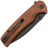Нож Sencut Sachse blackwash сталь 9Cr18MoV рукоять Guibourtia Wood (S21007-6)