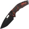 Нож Heretic Knives Medusa T/E сталь Elmax рукоять Orange Camo Carbon Fiber