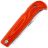Нож Северная корона Fin-Track сталь AUS-10 рукоять Orange G10