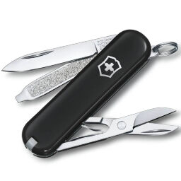 Нож-брелок Victorinox Classic SD Dark Illusion 58мм (0.6223.3G)