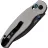Нож Kizer Phoca CD blackwash сталь 14C28N рукоять Gray Aluminium