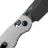 Нож Kizer Phoca CD blackwash сталь 14C28N рукоять Gray Aluminium
