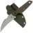 Нож PhantomTools Hawkbill 2 сталь VG-10 рукоять Green canvas Micarta