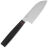 Нож кухонный Owl Knife мини Сантоку SA110 сталь JM390 рукоять черный G10