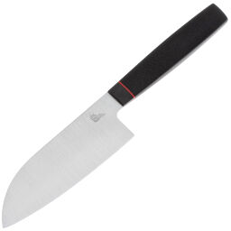 Нож кухонный Owl Knife мини Сантоку SA110 сталь JM390 рукоять черный G10