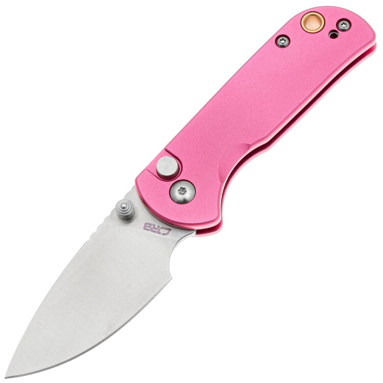 Нож CJRB Mica сталь AR-RPM9 рукоять Pink Aluminium (J1934-PK)