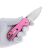 Нож CJRB Mica сталь AR-RPM9 рукоять Pink Aluminium (J1934-PK)