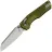 Нож Microtech MSI Mini stonewash сталь M390MK рукоять OD Green Frag Aluminium