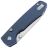 Нож Vosteed Raccoon TLL satin сталь 14C28N рукоять Blue Micarta