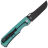 Нож Kansept Reedus blackwash сталь S35VN рукоять Green Titanium