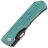 Нож Kansept Reedus blackwash сталь S35VN рукоять Green Titanium