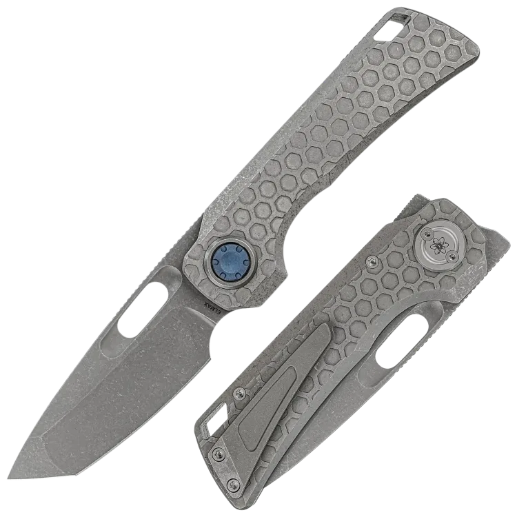 Нож Vosteed Nymble acidwash сталь Elmax рукоять Acidwash gray Titanium