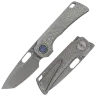 Нож Vosteed Nymble acidwash сталь Elmax рукоять Acidwash gray Titanium