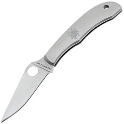 Нож Spyderco HoneyBee SS сталь 420 рукоять сталь (C137P)