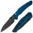 Нож Kershaw Bareknuckle DL black сталь MagnaCut рукоять Blue Aluminum (6777NBBLK)