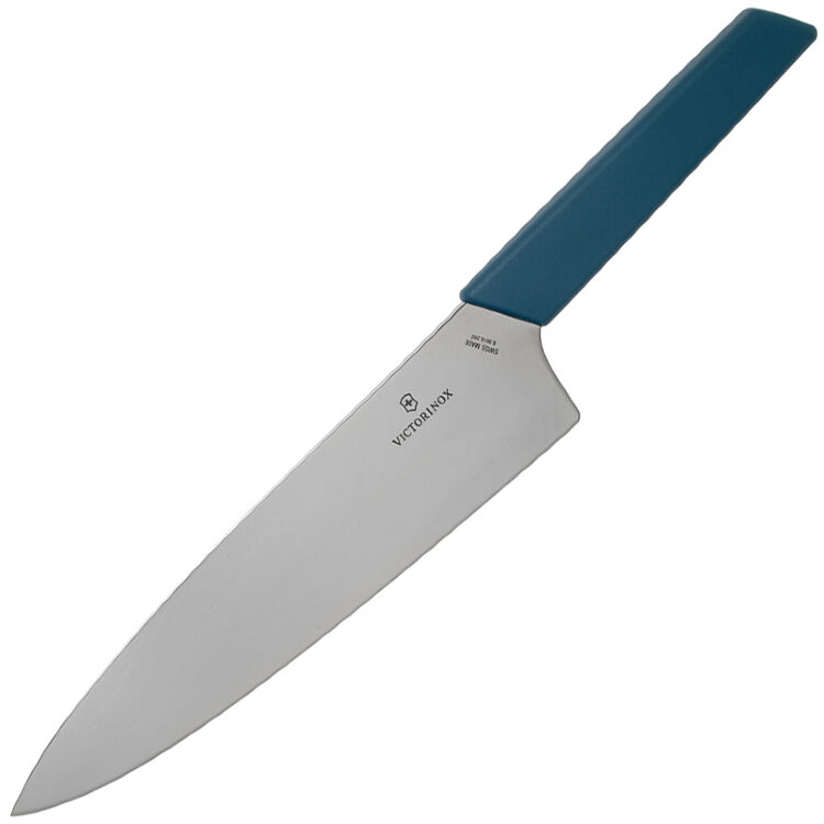 Нож кухонный Victorinox Modern Carving knife разделочный голубой (6.9016.202B)