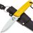 Нож 7 Ножей Йети сталь PGK рукоять Yellow G10